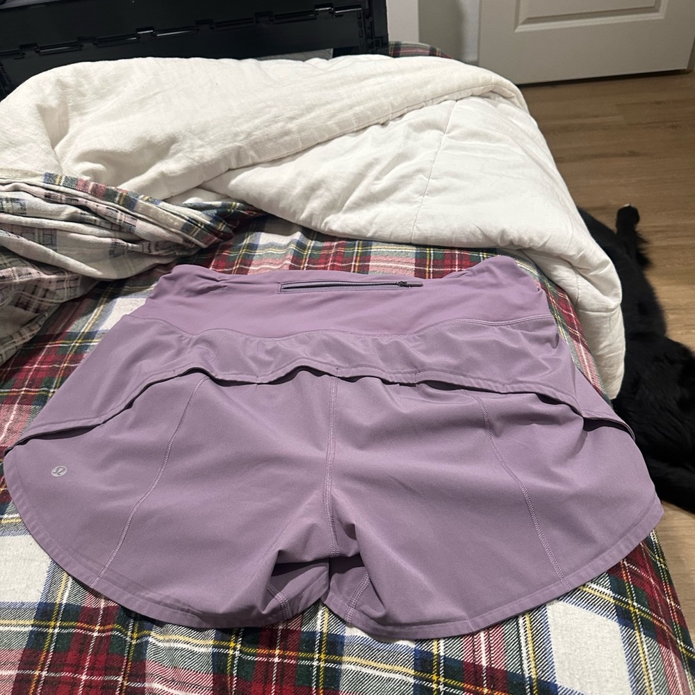 Women's Purple Athletic Shorts